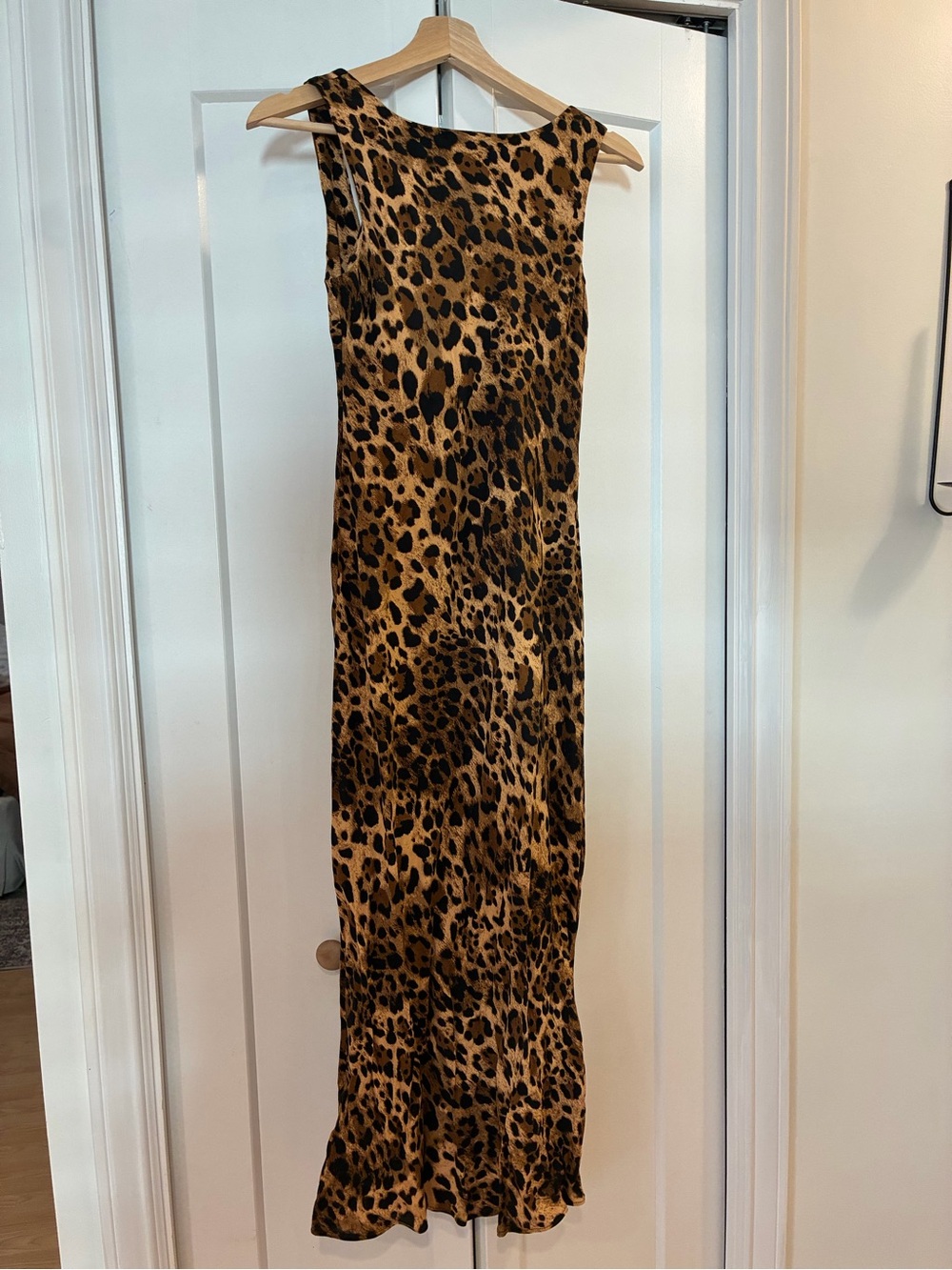 ASOS Leopard Print Dress - Brown